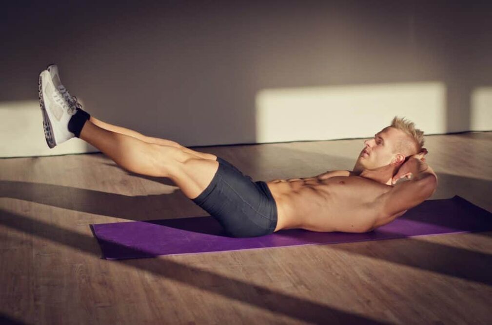 Des muscles abdominaux forts augmentent la puissance
